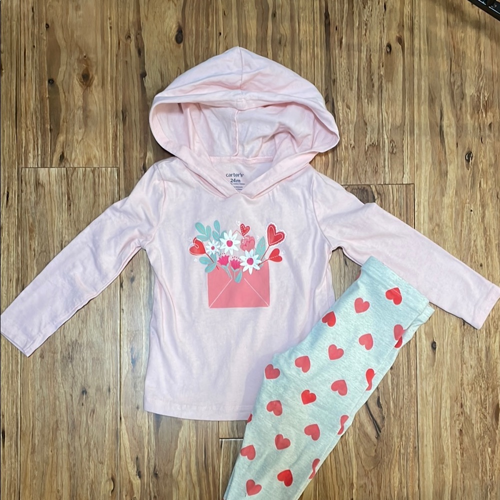 Carters Hoodie & Legging Set